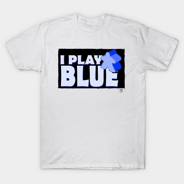 I Play Blue T-Shirt by Jobby